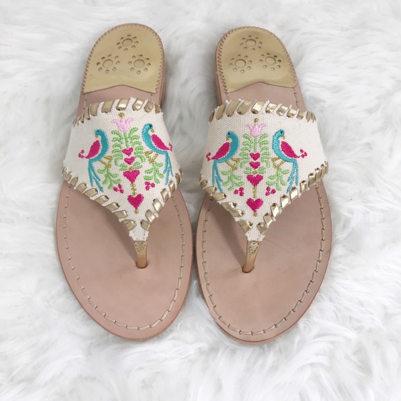 Jack Rogers Shoes - Jack Rogers Parrot Sandas NEW!